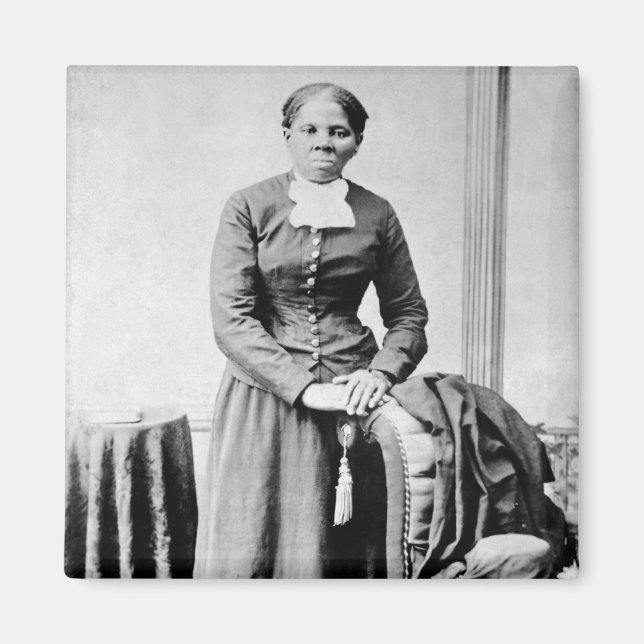 Harriet Tubman Conductor Underground Railroad Magnet (Front)