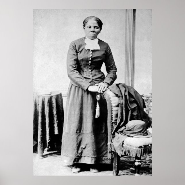 Harriet Tubman Conductor Underground Railroad Poster (Front)