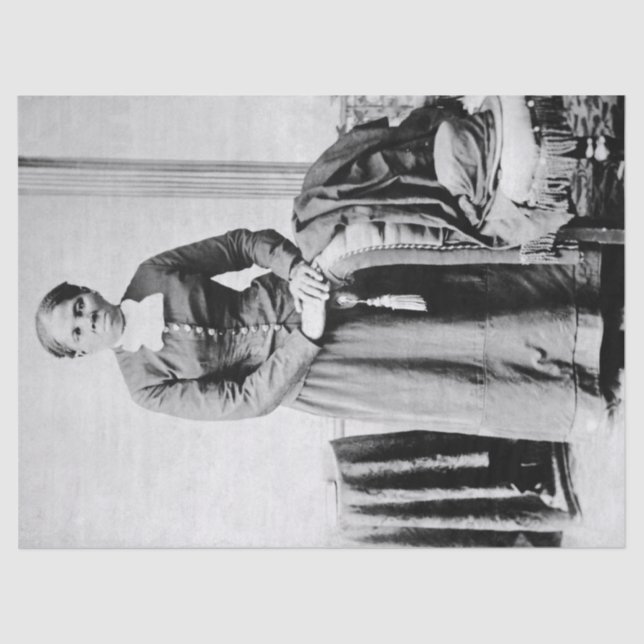 Harriet Tubman Conductor Underground Railroad Tissue Paper (Front)