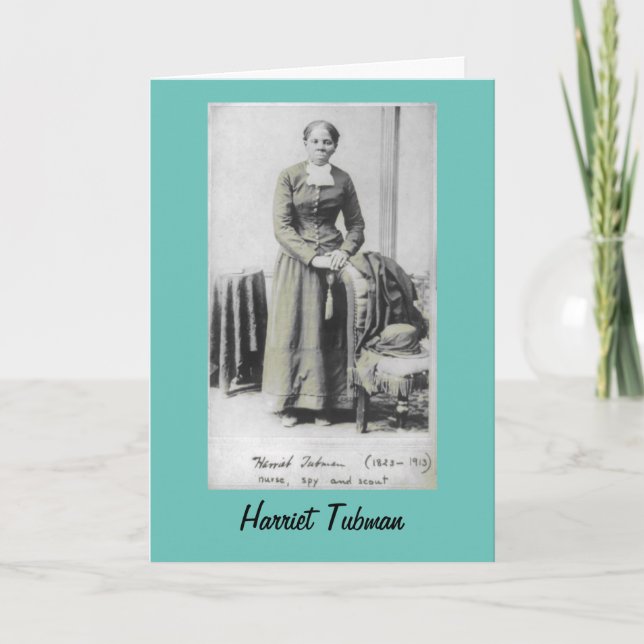 Harriet Tubman Inspirations Card (Front)