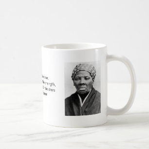 Harriet Tubman mug with "Dream" quote