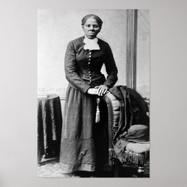Harriet Tubman Portrait - Circa 1873 Poster (Front)