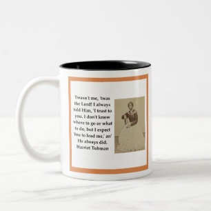 Harriet Tubman Two-Tone Coffee Mug