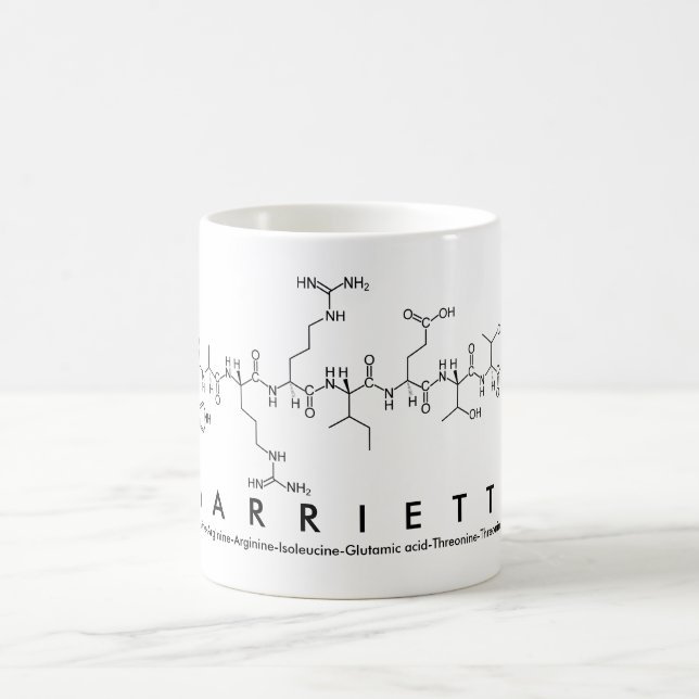 Harriette peptide name mug (Center)