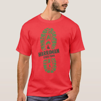 Harriman State Park Idaho ID Hiking Boot T-Shirt