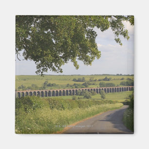 Harringworth Viaduct, Rutland. Also known as Magnet
