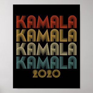 Harris 2020 Election Retro 60s 70s  Poster