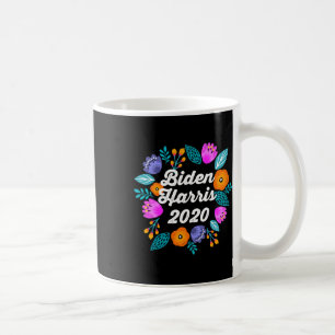 Harris 2020 Flower Vote 2020 Vintage Coffee Mug