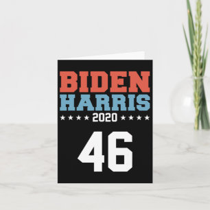Harris 2020 Jersey Style 46 President Usa Card