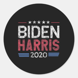 Harris 2020 Joe Biden Kamala Harris 2020 Tee Gift Classic Round Sticker