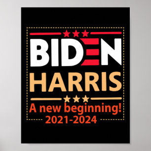 Harris 2021-2024 A New Beginning Poster