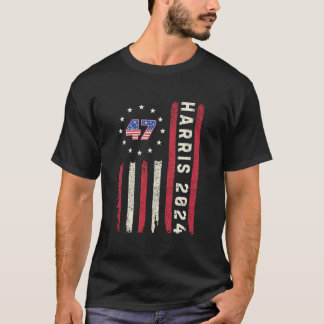 Harris 2024 47 President  T-Shirt
