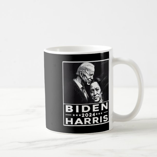 Harris 2024 47th President Election Joe Biden Kama Coffee Mug (Right)