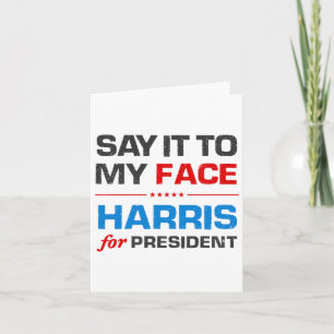 Harris 2024 card