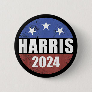 Harris 2024 Election Button Vote President Harris