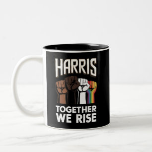Harris 2024 Election LGBT Kamala Harris 2024 Two-Tone Coffee Mug
