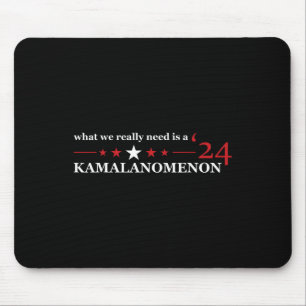 Harris 2024 Election Supporter Design Kamalanomeno Mouse Mat
