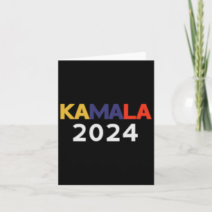 Harris 2024 For President Card