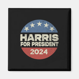 Harris 2024 For President Election Campaign 2 Magnet