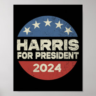 Harris 2024 For President Election Campaign 2  Poster