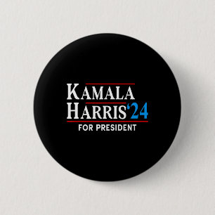 Harris 2024 For President Election Voting For Kama 6 Cm Round Badge