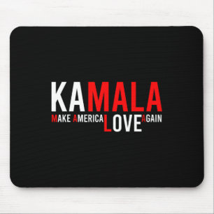 Harris 2024 For President Make America Love Again Mouse Mat