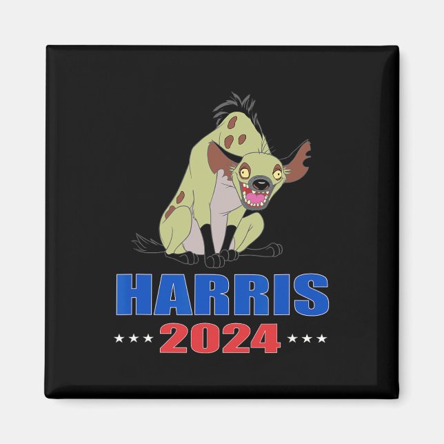 Harris 2024 Funny Hyena  Magnet (Front)