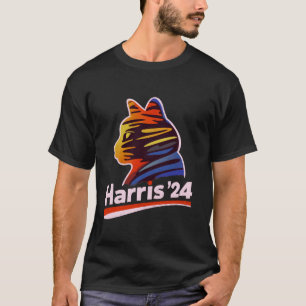 Harris 2024 Kamala Cat Lady Childless Cat Lady For T-Shirt
