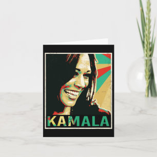 Harris 2024 Kamala For President Card