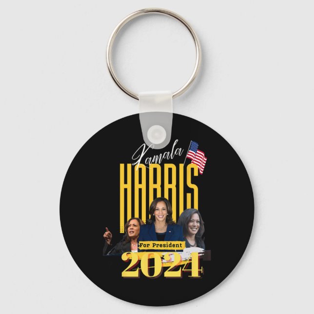 Harris 2024  key ring (Front)