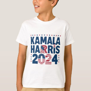 Harris 2024 Political Patriotic Statement Democrat T-Shirt