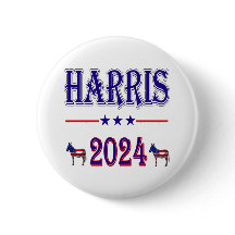 Harris 2024 Pres Democrat Donkeys USA Flag