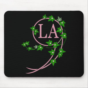 Harris 2024 President Comma La Ivy Pink And Green Mouse Mat