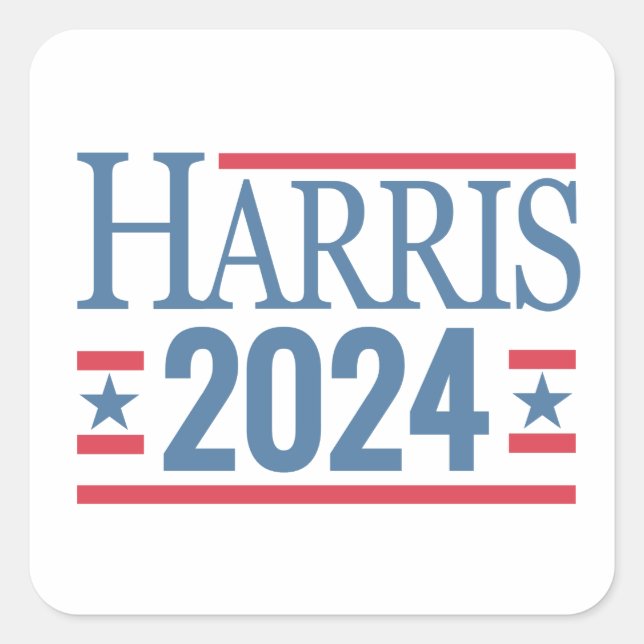 Harris 2024 Presidential Election Sticke Square Sticker (Front)