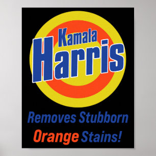 Harris 2024 Removes Stubborn Orange Stains 4  Poster