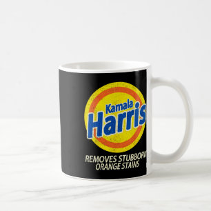 Harris 2024 Removes Stubborn Orange Stains Funny  Coffee Mug