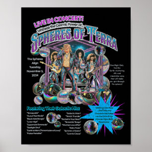 Harris 2024 Spheres Of Terra Presidentialelection  Poster