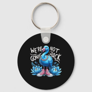 Harris 2024 Vintage Flamingo We're Not Going Back Key Ring