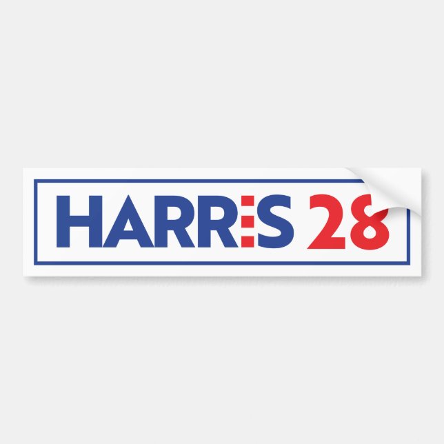 Harris 2028 bumper sticker (Front)