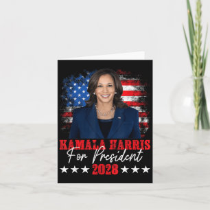 Harris 2028 Vote President Kamala Harris Election  Card
