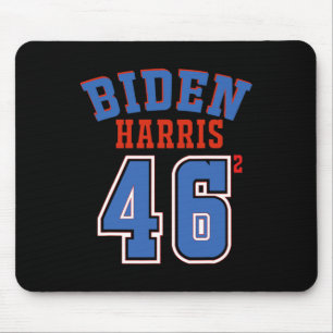 Harris 46 Squared Joe Biden 46th President Of Usa  Mouse Mat
