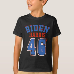 Harris 46 Squared Joe Biden 46th President Of Usa T-Shirt