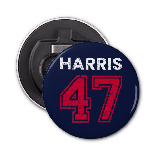 Harris 47 I - Kamala Harris For President Bottle Opener (Front)