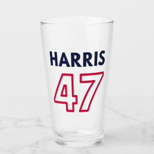 Harris 47 III - Kamala Harris For President Glass