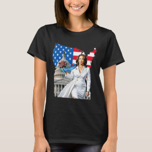 Harris 47 Th President Usa America 2024 Election  T-Shirt