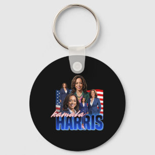 Harris American Flag Bootleg Key Ring