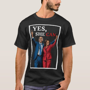 Harris And Barack Obama Forward 2024 Election  T-Shirt