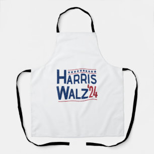 Harris and Walz 2024 Election Pairing Apron