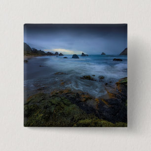 Harris Beach State Park   Oregon 15 Cm Square Badge