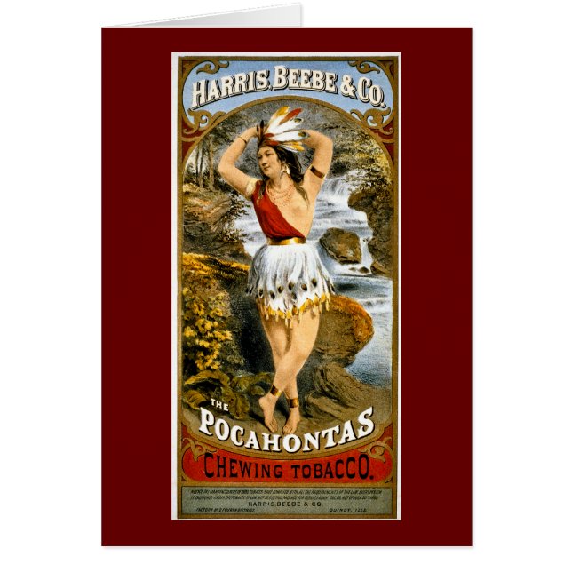 Harris, Beebe, & Co. -  Pocahontas Chewing Tobacco (Front)